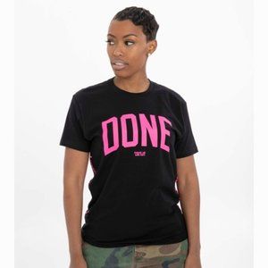 EUC The Read Merch: DONE Shirt sz M